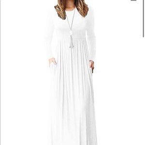Long sleeve maxi